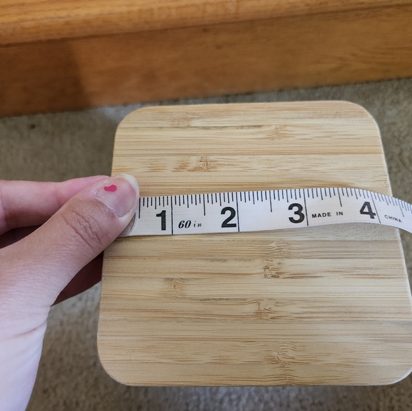 Halloween canisters set of 3 fall pumpkins bamboo - Picture 5 of 10